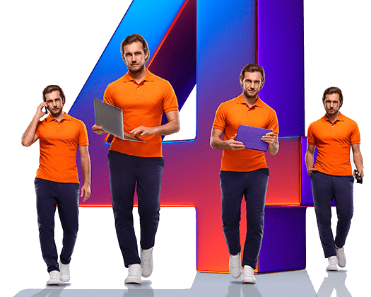 Великолепная четверка Ростелеком в&nbsp;посёлок пансионата Полушкино (Московская область)